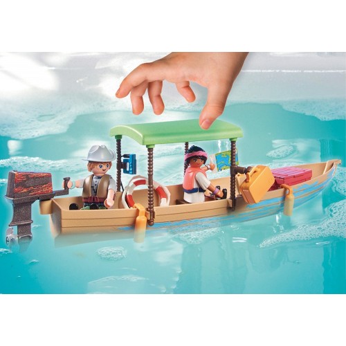 Playmobil Wiltopia - Εκδρομή Με Ποταμόπλοιο Στον Αμαζόνιο 71010 4008789710109