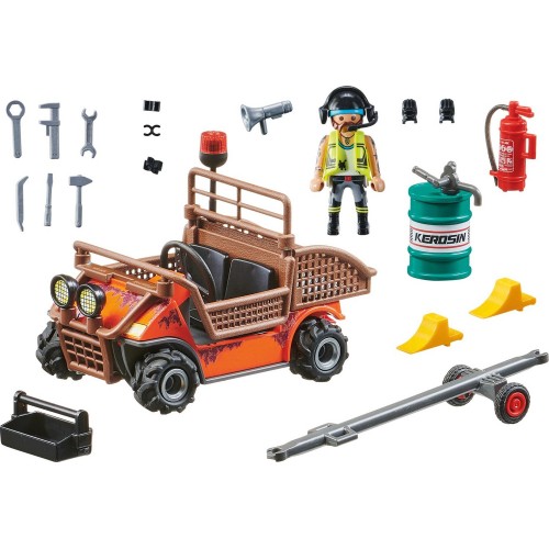 Playmobil Air Stunt Show Κινητή Μονάδα Επισκευών 70835 4008789708359