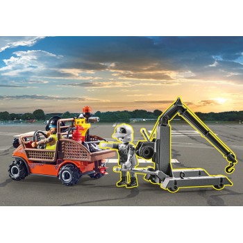 Playmobil Air Stunt Show Mobile Repair Unit 70835 4008789708359