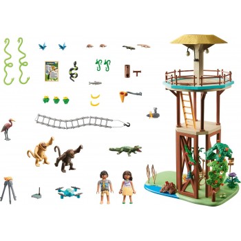 Playmobil Wiltopia - Παρατηρητήριο Με Πυξίδα 71008 4008789710086