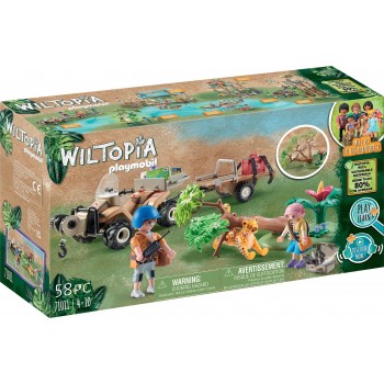 Playmobil Wiltopia - Careers Of Animal Vehicle 71011 4008789710116