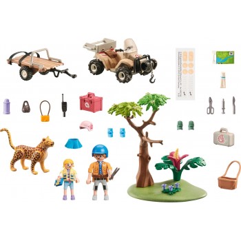 Playmobil Wiltopia - Careers Of Animal Vehicle 71011 4008789710116