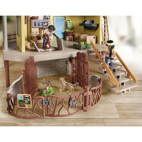 Playmobil Wiltopia Σταθμός περίθαλψης άγριων ζώων 71007 4008789710079