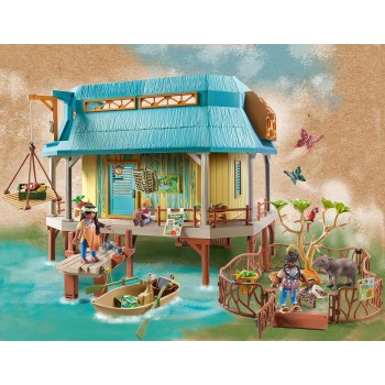 Playmobil Wiltopia Σταθμός περίθαλψης άγριων ζώων 71007 4008789710079