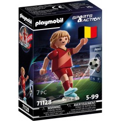 Playmobil Sports And Action Ποδοσφαιριστής Εθνικής Βελγίου 71128 4008789711281