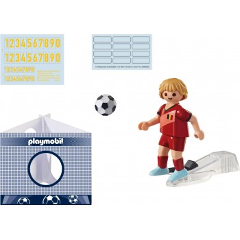 Playmobil Sports And Action Ποδοσφαιριστής Εθνικής Βελγίου 71128 4008789711281
