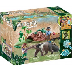 Playmobil Wiltopia Παιδιά φροντιστές ζώων με μυρμηγκοφάγο 71012 4008789710123
