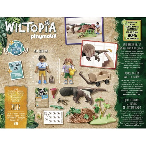 Playmobil Wiltopia Wonderful Planet Anteater Care 71012 4008789710123