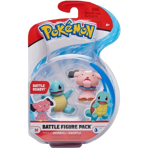 Jazwares Pokemon: Machop & Snubbull Battle Φιγούρα, 5 cm JW095007 191726424376