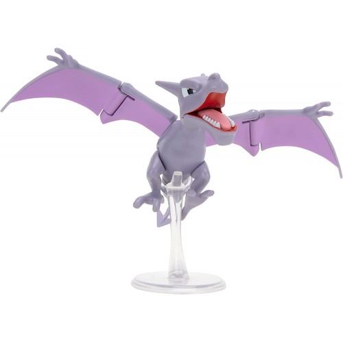 Jazwares Pokemon - Battle Feature Figure - Aerodactyl, official movable figure, 11.5 cm JW095135 889933978552