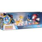 COMANSI Sonic The Hedgehog Φιγούρες Σετ Δώρου 4τεμ: Sonic, Shadow, Knuckles, Tails COM90300 8412906903002
