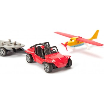 siku Aircraft, Red/Yellow 1696 4006874016969