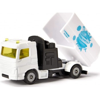 siku Municipal Set Of Toy Trucks Incl. Street Sweeper And Rubbis 1687 4006874016877