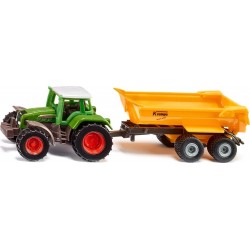 siku Τρακτέρ Fendt με ανατρεπόμενη καρότσα, Green/Yellow 1605 4006874016051