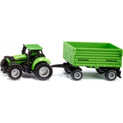 siku Τρακτέρ Deutz με καρότσα, Πράσινο 1606 4006874016068