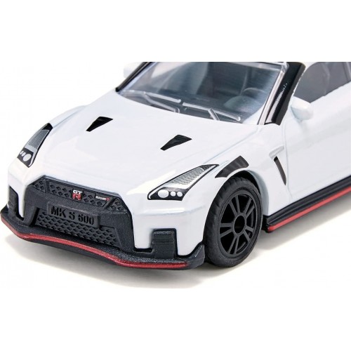 siku Nissan Gt-R Nismo, Toy Car, Metal/Plastic, Black/White, Wit 1579 4006874015795