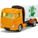siku Street Sweeper, Toy, Metal/Plastic, Yellow/White, Folding 1104 4006874011049