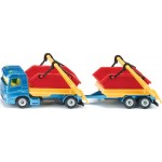siku Φορτηγό με τρέιλερ και 2 κάδους, Metal/Plastic 1695 4006874016952