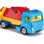 siku Truck With Skip And Trailer, Toy Truck, Metal/Plastic, Mult 1695 4006874016952