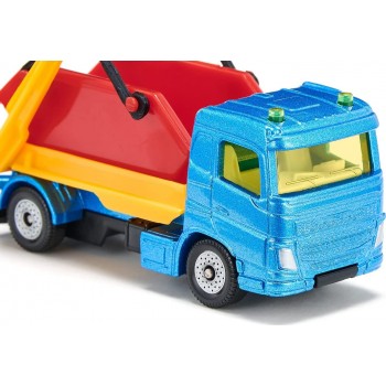 siku Φορτηγό με τρέιλερ και 2 κάδους, Metal/Plastic 1695 4006874016952