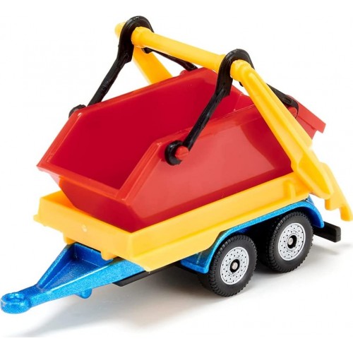 siku Φορτηγό με τρέιλερ και 2 κάδους, Metal/Plastic 1695 4006874016952