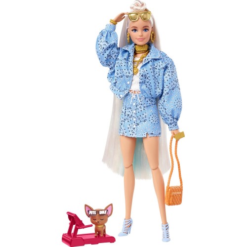 Mattel Barbie Extra - Blonde Bandana HHN08 194735072569