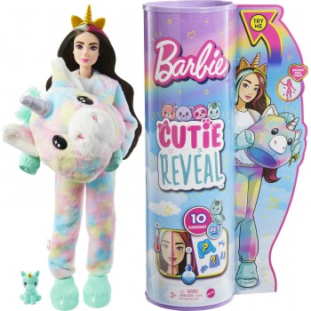 Mattel Barbie Cutie Reveal - Unicorn HJL58 194735089512