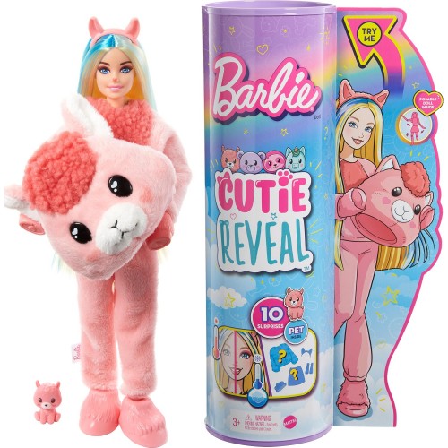 Mattel Barbie Cutie Reveal - Lama HJL60 194735089499