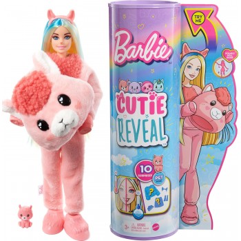 Mattel Barbie Cutie Reveal - Lama HJL60 194735089499