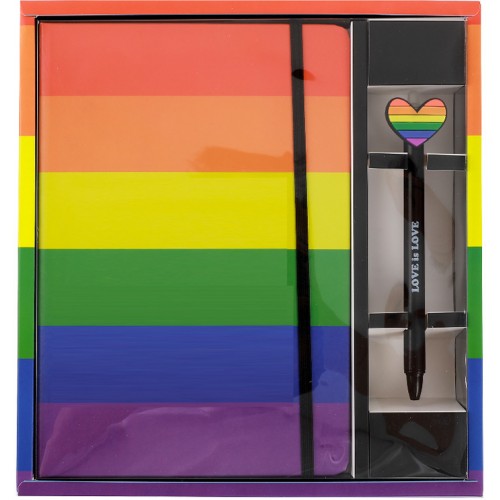 I-Total Σημειωματάριο Total Gift Xl2174 Love A5 Λάστιχο και Στυλο 139217400 8057711465972