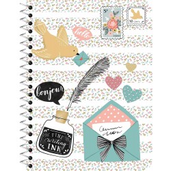 Pelikan Τετράδιο SPR Lady Lovely 17x25 2 Θεμάτων 60 Φύλλων 4 σχέδια 1681843 5201680001843