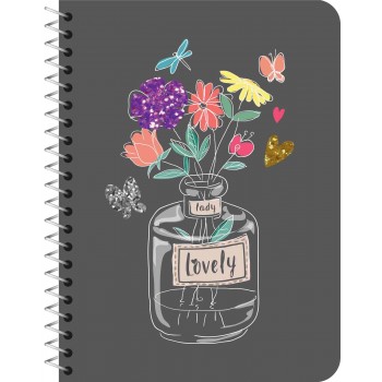 Pelikan Τετράδιο SPR Lady Lovely 17x25 3 Θεμάτων 90 Φύλλων 4 σχέδια 1681850 5201680001850