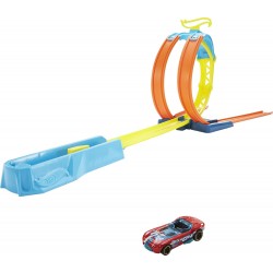Mattel Hot Wheels Track Builder Unlimited Split Loop GLC87 / HDX77 194735034420