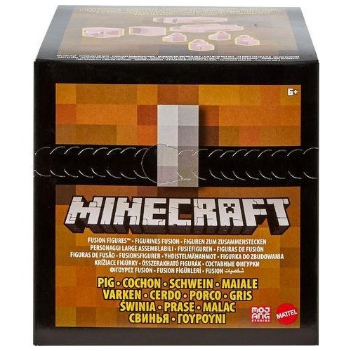 Mattel Minecraft Construction Large Figure Pig GVV14 / GVV18 887961933208