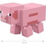 Mattel Minecraft Κατασκευη Μεγαλης Φιγουρας Pig GVV14 / GVV18 887961933208