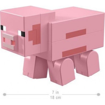 Mattel Minecraft Construction Large Figure Pig GVV14 / GVV18 887961933208