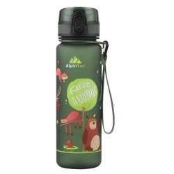 AlpinTec Παιδικό Παγούρι 500ml D.GREEN - Forest Animals C-500DG-FA 4891321282130