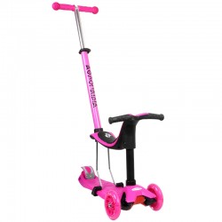 ΑΘΛΟΠΑΙΔΙΑ Scooter Athlopaidia 3In1, Fuchsia 002.61212/FU 9985777004523