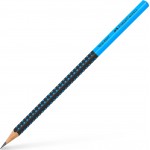 Faber-Castell Grip 2001 Μολύβι Δίχρωμο Μαύρο/ Μπλε HB 517010 4005405170101