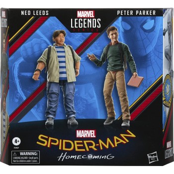 Hasbro Marvel Legends Series Spider-Man 60th Anniversary Peter Parker and Ned Leeds F3457 5010994153755