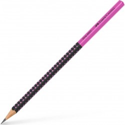 Faber-Castell Grip 2001 Μολύβι Δίχρωμο Μαύρο/ Ροζ HB 517011 4005405170118