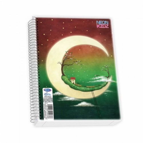 SKAG Τετράδιο Neon Kidz Σπιράλ 17X25 2 Θεμάτων - 1 Τεμάχιο 244336 5201303244336
