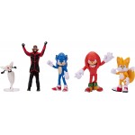JAKKS PACIFIC Sonic The Hedgehog, Sonic 2 Movie Action Figure Set JPA41268 192995412682