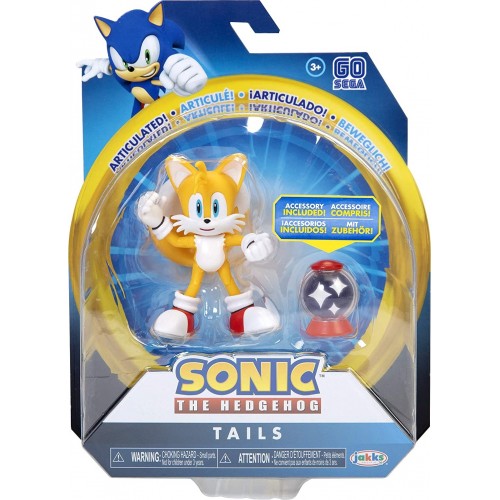 JAKKS PACIFIC Sonic The Hedgehog Modern Tails Φιγούρα 10 εκ. JPA41440-X / 3 192995403857