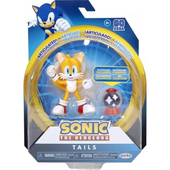 JAKKS PACIFIC Sonic The Hedgehog  Modern Tails Action Figure With Invincible JPA41440-X / 3 192995403857
