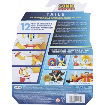 JAKKS PACIFIC Sonic The Hedgehog Modern Tails Φιγούρα 10 εκ. JPA41440-X / 3 192995403857