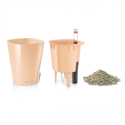 Lechusa LECHUZA ΑΥΤΟΠΟΤΙΖΟΜΕΝΗ ΓΛΑΣΤΡΑ MINI-DELTINI Apricot High-Gloss All-In-One Set 14956 4008789149565