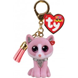ty Mini Boos Κλιπ Fiona Γατούλα Ροζ 1607-25065 008421250653