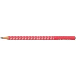 Faber-Castell Sparkle Graphite Pencil, Candy Cane Red 118240 4005401182405