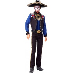 Mattel Barbie - Ken Day Of The Dead Doll, Multicolor HBY10 194735004997